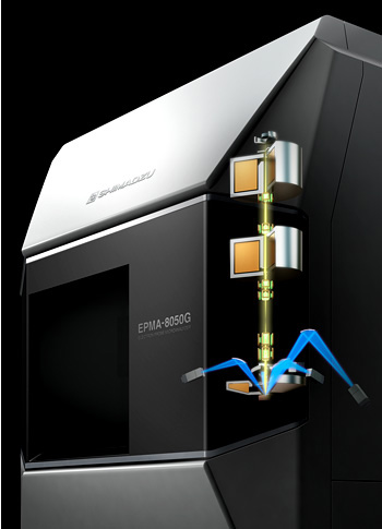 EPMA-8050G电子探针表面分析仪(图6)